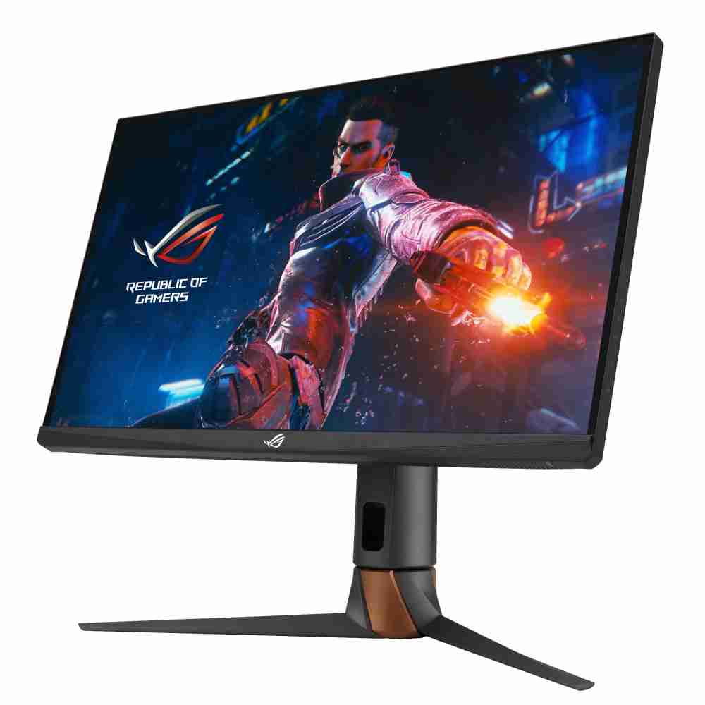 华硕ASUS ROG Swift 360Hz PG27AQN，，，采用糖果派对全新可支持ULMB2技术的高阶电竞显示器，，，为电竞玩家打造突破以往的急速游戏体验。。（图片来源：ASUS提供）